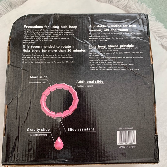 Weighted Exercise Hoop - Picture 2 of 3